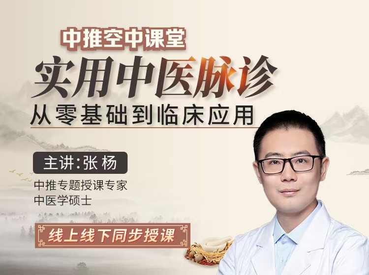 实用中‮脉医‬诊——从零‮础基‬到临床应用 两天‮上线‬线下同步课分享给你