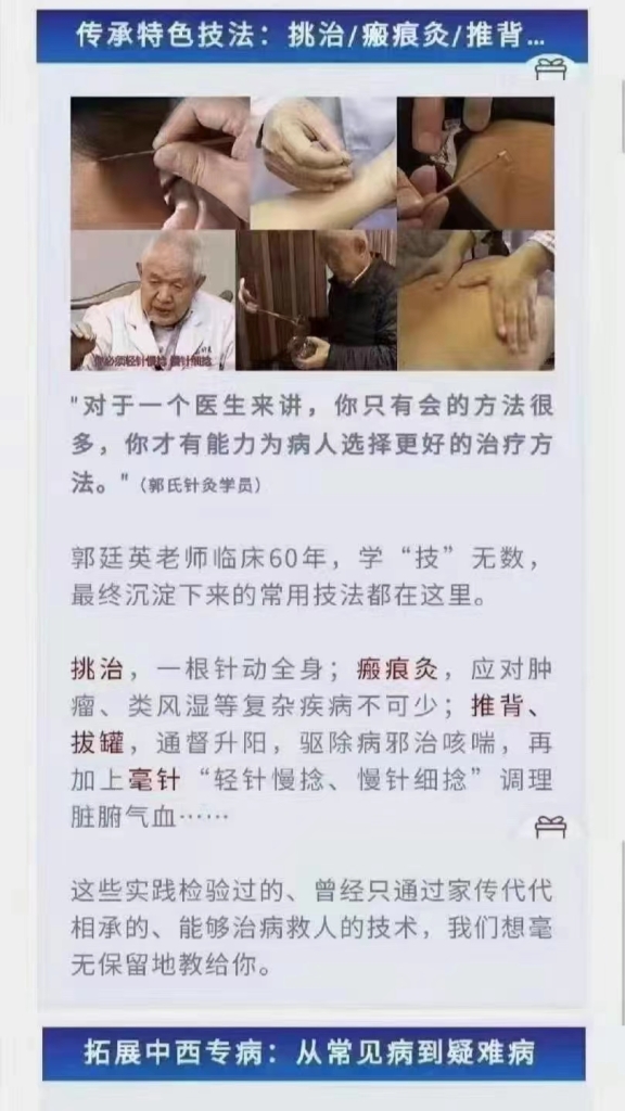 郭氏针灸拓专病技法进阶