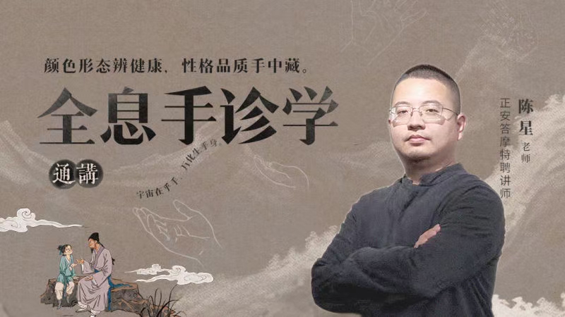 陈星 | 全息手诊学通讲 全17讲视频课+文字资料