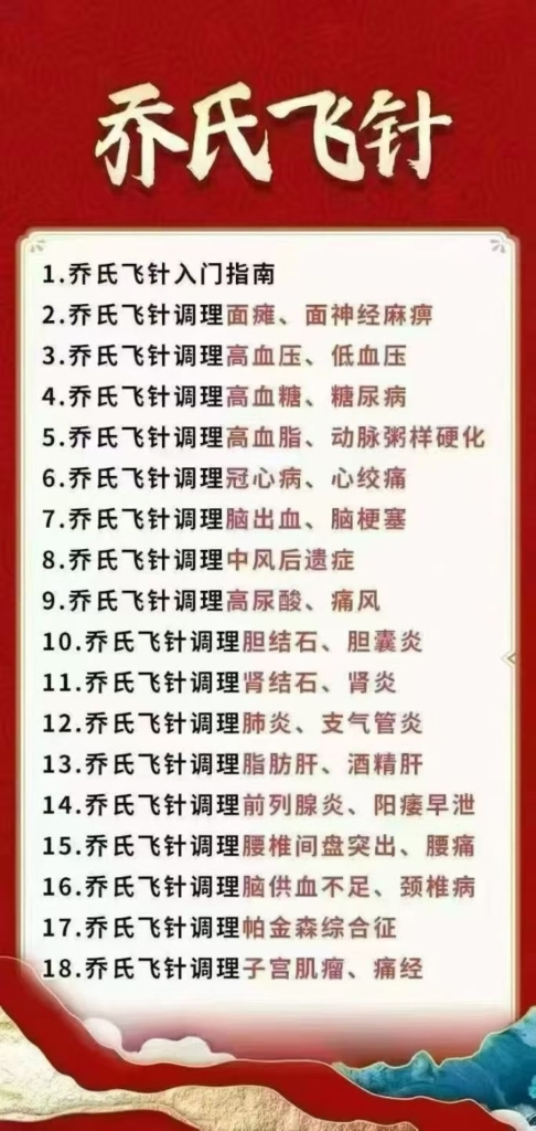 乔元贞【乔氏飞针】1.14