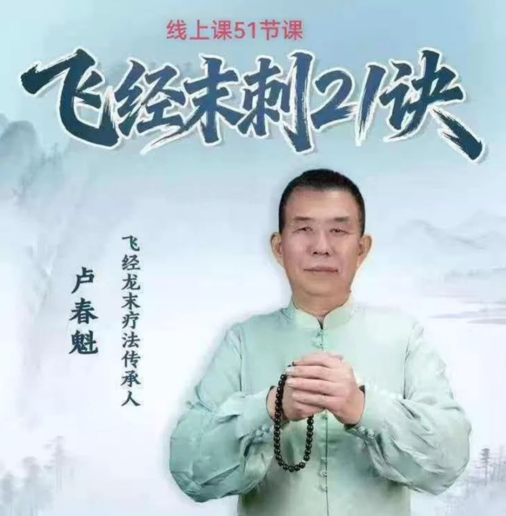 卢春魁 飞经末刺21诀完整版 全51讲视频课